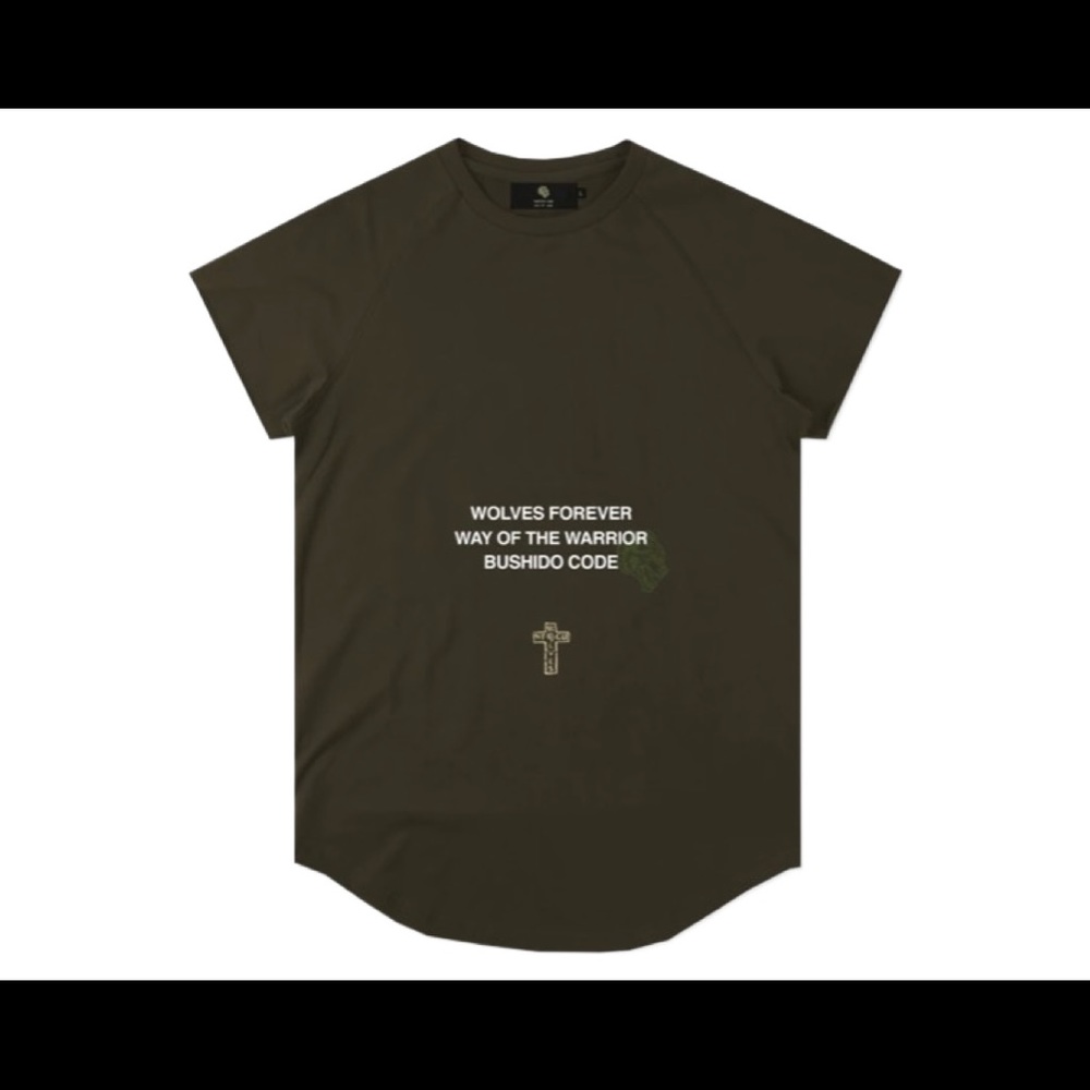 Darc Sport Bushido collection “Way of the Warrior” Cap sleeve (drop) tee XL
